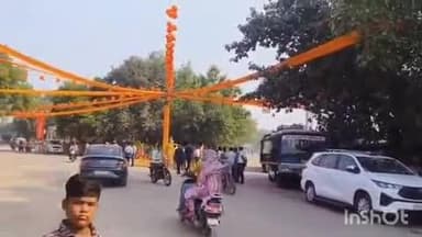 मांगरौल: अंता उपचुनाव में बीजेपी प्रत्याशी के समर्थन में मुख्यमंत्री भजनलाल शर्मा का मांगरोल में रोड शो, पुलिस तैनात