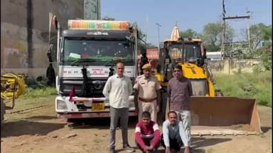 सागवाड़ा: ऑपरेशन पृथ्वी के तहत जेठाना में अवैध क्वार्टज परिवहन पर की गई बड़ी कार्रवाई