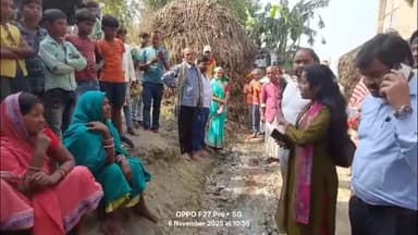 कुशेश्वर स्थान पूर्बी: सुघराईन पंचायत में सड़क की मांग को लेकर ग्रामीणों ने किया मतदान बहिष्कार, 'सड़क नहीं तो वोट नहीं' के लगे नारे