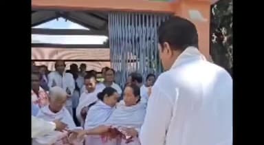 বজালী ভাগ: ছৈবাৰী মহাপুৰুষীয়া সত্ৰৰ মণিকূটৰ আনুষ্ঠানিক ভাৱে উদ্বোধন কৰে মন্ত্ৰী ৰণজিৎ কুমাৰ দাসে