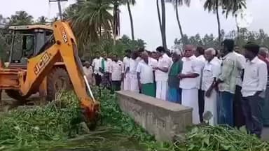 மண்மங்கலம்: எதிர்க்கட்சித் தலைவர் எடப்பாடி பழனிச்சாமி எதையும் நேரில் சென்று ஆராயாமல் இருப்பைக் காட்டிக்கொள்ள அறிக்கையை வெளியிடுகிறார் எம் எல் ஏ கூறினார்.