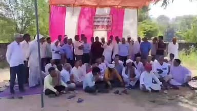 चिड़ावा: नरहड़ में स्मार्ट मीटर के विरोध में किसानों का हल्ला-बोल, धरना-प्रदर्शन के बाद हटाए गए मीटर