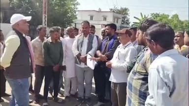 मझगवां: मझगवां में डॉ. भीमराव अम्बेडकर की प्रतिमा स्थापना को लेकर कलेक्टर के नाम तहसीलदार को ज्ञापन, आंदोलन की चेतावनी