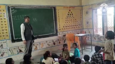 खानपुर: खानपुर के CBEO सियाराम नागर ने तारज क्षेत्र के विभिन्न गाँवों के राजकीय विद्यालयों का किया औचक निरीक्षण
