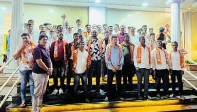 कर्जत: कळंब ग्रामपंचायतीत ठाकरे गट व काँग्रेसचे अनेक कार्यकर्ते शिवसेनेत; शिंदे गटाची ताकद आणखी भक्कम