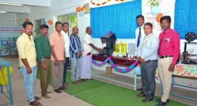 பெரியகுளம்: வடபுதுபட்டி NSCET கல்லூரியில் முப்பரிமான அச்சு மையம் திறப்பு விழா நடந்தது