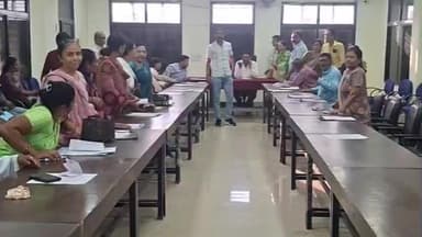 ખંભાત: ખંભાત નગરપાલિકા સભાખંડમાં પ્રમુખના અધ્યક્ષ સ્થાને બોર્ડ બેઠક મળી.