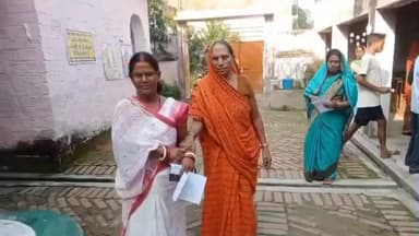 चानन: चानन क्षेत्र में कड़ी सुरक्षा के बीच बिहार विधानसभा चुनाव का मतदान संपन्न