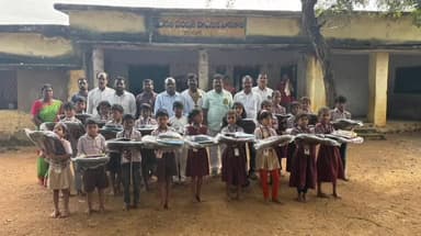 ఆందోల్: ఔరంగానగర్ పాఠశాలకు రోటరీ క్లబ్ చేయూత