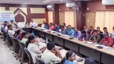 ବିଞ୍ଝାରପୁର: ଜିଲ୍ଲା କୃଷି ବିଭାଗ ପକ୍ଷରୁ ରବି ଋତୁ ନିମନ୍ତେ ଯାଜପୁର ଟାଉନ ଜିଲ୍ଲା ପରିଷଦ ସଭାଗୃହରେ କମିଟି ବୈଠକ ଅନୁଷ୍ଠିତ