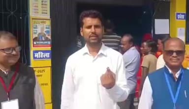 शिवाजी नगर: शिवाजी नगर प्रखंड विकास पदाधिकारी ने मतदान कर दी जानकारी