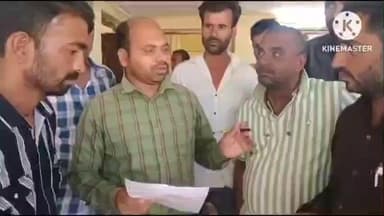 बड़ौद: क्षेत्र के किसानों ने दिन में बिजली आपूर्ति की मांग को लेकर विद्युत विभाग में कनिष्क अभियंता को सौंपा ज्ञापन