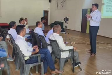 भीनमाल: भीनमाल में बालसमंद जीर्णोद्धार और नहर पूर्णविकास परियोजना पर एसडीएम ने की चर्चा