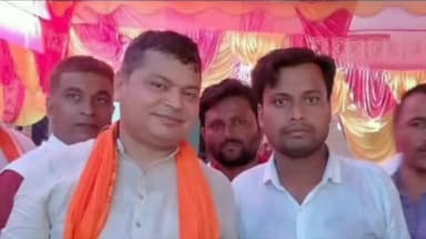 सकरा: मुरौल प्रखंड के समीप केंद्रीय जल शक्ति मंत्री राज भूषण चौधरी ने किया मतदान