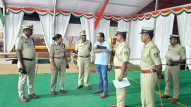 ಕೂಡ್ಲಿಗಿ: ನ.9 ರಂದು ಕೂಡ್ಲಿಗಿ ತಾಲೂಕಿಗೆ ಸಿಎಂ ಸಿದ್ದರಾಮಯ್ಯ ಭೇಟಿ, ಹಿನ್ನೆಲೆಯಲ್ಲಿ ಕಾರ್ಯಕ್ರಮ ನಡೆಯುವ,ಸ್ಥಳ ಪರಿಶೀಲಿಸಿದ ಎಸ್ಪಿ ಜಾಹ್ನವಿ