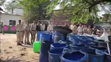 बडोनी: खोड़न गाँव में जिला आबकारी पुलिस की अवैध शराब पर कार्रवाई, ₹21.05 लाख की शराब नष्ट, मामला दर्ज