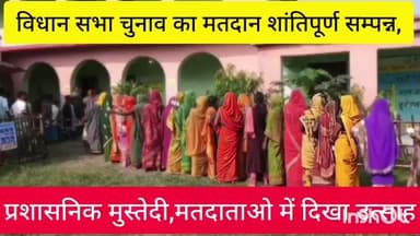 ग्वालपाड़ा: ग्वालपाड़ा में विधानसभा चुनाव का मतदान शांतिपूर्ण ढंग से संपन्न, मतदाताओं में दिखा उत्साह