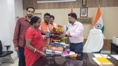 মেদিনীপুর: মেদিনীপুরে নতুন জেলাশাসক বিজিন কৃষ্ণাকে সম্বর্ধনা জানালো জেলা বিজেপি