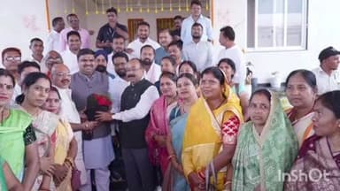 थानखम्हरिया: बेमेतरा विधायक दीपेश साहू ने नया रायपुर में कैबिनेट मंत्री गजेंद्र यादव के गृह प्रवेश कार्यक्रम में भाग लिया