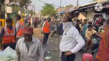 ब्यावरा: नगर पालिका सीएमओ ने शहर के पीपल चौराहे पर हटाया अतिक्रमण