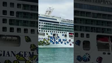 Norwegian Gem 🛳️ #like #share #comment #subscribe #cruiseship #cruise #vacation #shorts #short #wow
