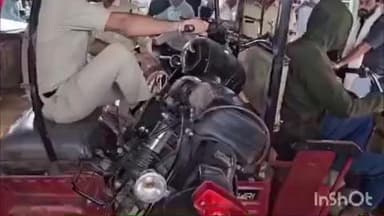 डबरा में एसडीओपी और टीआई पुलिस टीम के साथ सड़कों पर उतरे, 15 मोटरसाइकिलें पकड़ीं