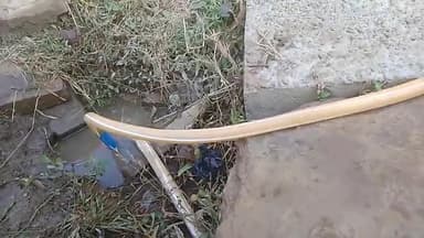 सेमरा गाव की नल कि एसतिथि