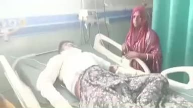 सासनी: गांव छोंक में घेर में सो रहे एक शख्स को कुछ लोगों ने पेट्रोल डालकर जलाया, परिजनों ने कराया निजी अस्पताल में भर्ती