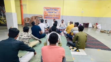 सनावद: शौर्य संचलन को लेकर सनावद में विश्व हिंदू परिषद व बजरंग दल की बैठकें प्रारंभ