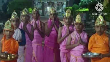 शाढ़ौरा: दर्शौनोदय तीर्थक्षेत्र थोवोन जी पर मौजी बंधन महोत्सव में शाढ़ौरा के बच्चे शामिल हुए