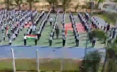 అయిజ: ఉత్తనూరు గ్రామంలో సామూహిక గీతాలాపన కార్యక్రమం నిర్వహణ