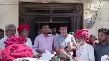 पिंडवाड़ा: पीपेला के ग्रामीणों ने रोहिड़ा प्रशासक के पक्ष में एसडीएम को तहसीलदार को सौंपा ज्ञापन