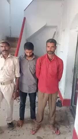 पुपरी: मध निषेध थाना पुपरी पुलिस ने हरदिया के पास 45 बोतल शराब के साथ दो तस्करों को किया गिरफ्तार