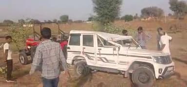 सारंडा गांव में हुआ एक्सीडेंट