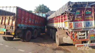 केशकाल: NH-30 गुलबापारा के पास दो ट्रकों में हुई भिड़ंत, एक ट्रक चालक के पैर में आई गंभीर चोट, जांच में जुटी केशकाल पुलिस