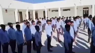 मसूदा: वंदे मातरम के 150 वर्ष उपखंड क्षेत्र में गूंजा राष्ट्रीय गीत, क्षेत्र के सभी विद्यालयों पर