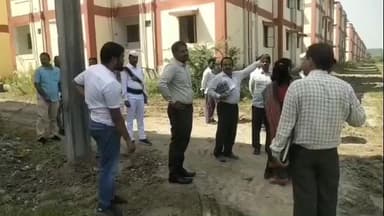 రామగుండం: జంగాలపల్లిలో డబుల్ బెడ్ రూమ్ ఇండ్లను పరిశీలించిన జిల్లా కలెక్టర్ కోయశ్రీ హర్ష