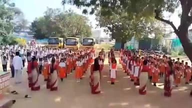 నారాయణ్ఖేడ్: ప్రజలు దేశభక్తిని పెంపొందించుకోవాలి: నారాయణఖేడ్లో డిఎస్పి వెంకటరెడ్డి ,
వందేమాతరం 150 వసంతాల సామూహిక గీతాలాపన