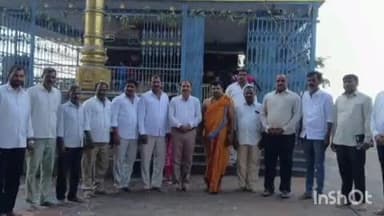 కుల్కచర్ల: బండ ఎల్కిచర్ల లో రామలింగేశ్వర స్వామిని దర్శించుకొని ప్రత్యేక పూజలు నిర్వహించిన అదనపు కలెక్టర్ లింగ్య నాయక్