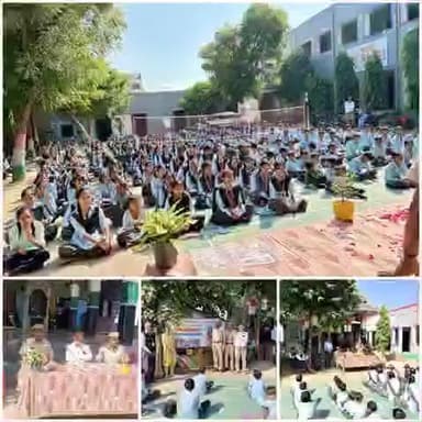 पुलिस थाना बेजूपाड़ा द्वारा पीएम श्री राजकीय वरिष्ठ माध्यमिक विद्यालय बेजूपाड़ा में अध्यापक एवं अध्यापिकाओं की मौजूदगी में छात्र-छात्राओं को महिला सुरक्षा से जुड़े कानूनी प्रावधानों, साइबर अपराधों से बचाव के उपायों तथा सड़क दुर्घटनाओं से बच