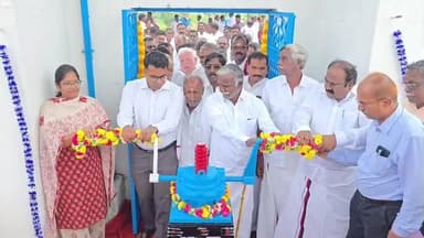 சின்ன சேலம்: கோமுகி அணையில் இருந்து விவசாய பாசனத்திற்காக தண்ணீரை திறந்து வைத்த மாவட்ட ஆட்சியர்