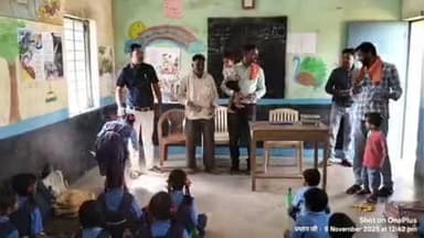 तिल्दा: जोता में शासकीय स्कूल में सरपंच ने दिया न्योता भोज, बैकुंठ में भी कराया गया न्योता भोज का आयोजन