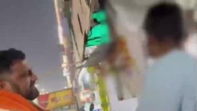 हिसार: कैंप चौक में बिरयानी विक्रेता की पिटाई का वीडियो वायरल, जय श्री राम बुलवाने का आरोप, 10 आरोपी काबू