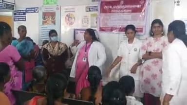 ஊத்தங்கரை: அரசு மருத்துவமனையில்தேசிய புற்றுநோய் அனுசரிக்கப்பட்டது தலைமை மருத்துவ அலுவலர் எழிலரசி பங்கேற்பு