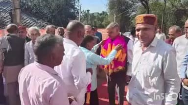 ज्वालामुखी: ज्वालामुखी विधायक संजय रतन ने गांव लखवाल अधवाणी में आटा चक्की का उद्घाटन किया