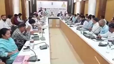 मसूदा: दिशा समिति की बैठक में विकास योजना की प्रगति पर विस्तृत समीक्षा की गई