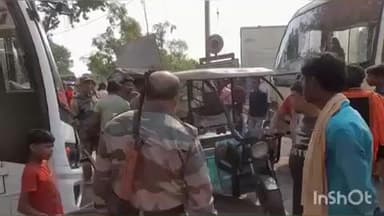 नावकोठी: चकमुजफ्फर में ई-रिक्शा की टक्कर, पुलिस ने मामला सुलझाया