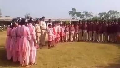 भरनो: थाना परिसर में वंदे मातरम का 150वां दिवस कार्यक्रम आयोजित किया गया