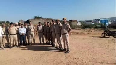 हिण्डोली: अवैध बजरी भंडारण के खिलाफ पुलिस और खनिज विभाग की संयुक्त कार्रवाई में लगभग 200 टन बजरी का स्टॉक किया गया ज़ब्त