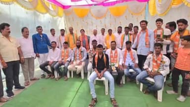 महागाव: शहरातील छत्रपती संभाजी महाराज चौक येथे शेकडो कार्यकर्त्यांचा आमदार वानखडे यांच्याहस्ते भाजपमध्ये पक्ष प्रवेश